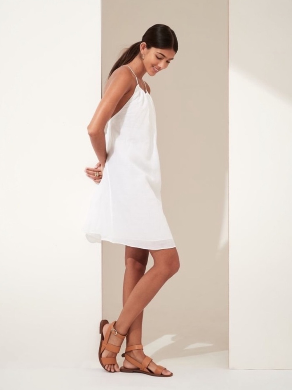 Banana Republic Raime Halter Dress